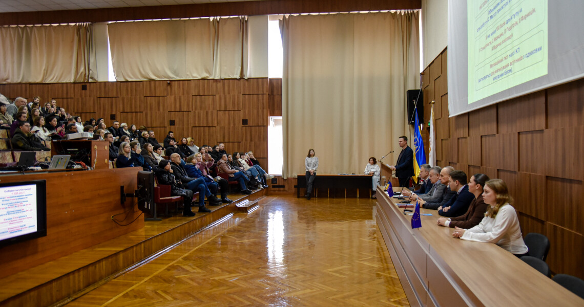 Зустріч із ректором у День відкритих дверей ПДМУ: абітурієнти ознайомилися з університетом