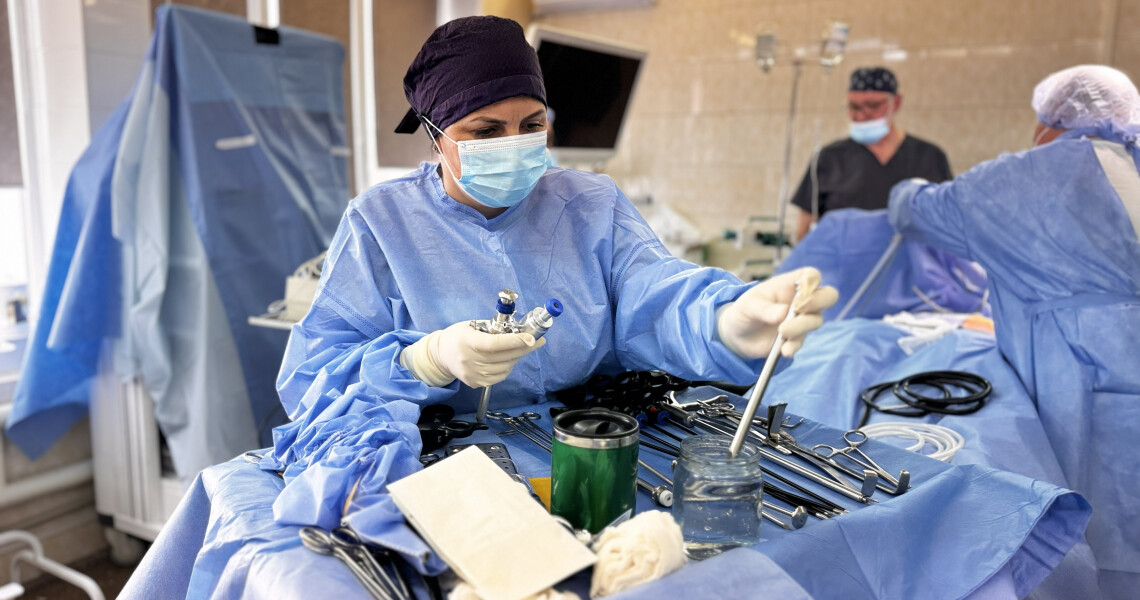 Майстер-клас із відеоасистованої торакоскопічної хірургії в ПДМУ: новий етап міжуніверситетської співпраці