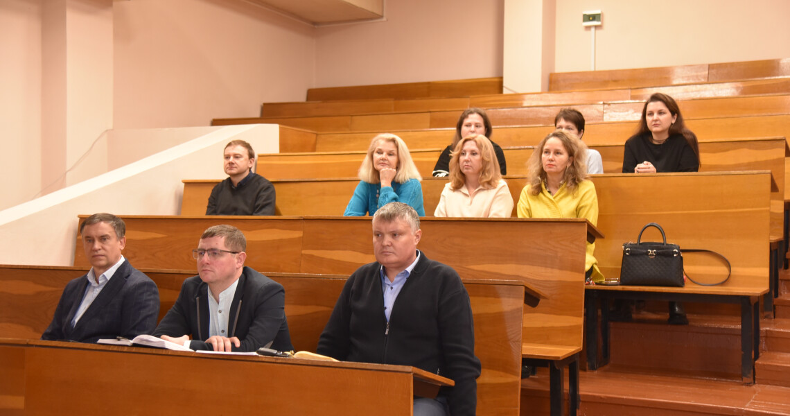 Відбулося засідання вченої ради медичного факультету / Meeting of the Academic Council of the Medical Faculty