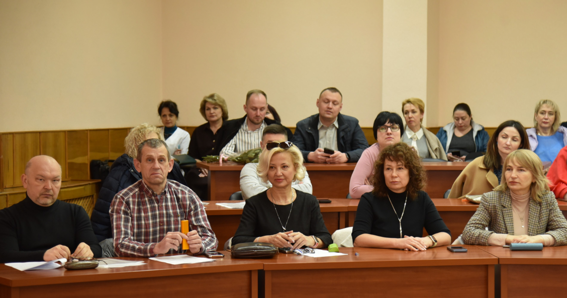 Відбулося чергове засідання вченої ради стоматологічного факультету ПДМУ / Meeting of the Academic Council of the PSMU Faculty of Dentistry Took Place