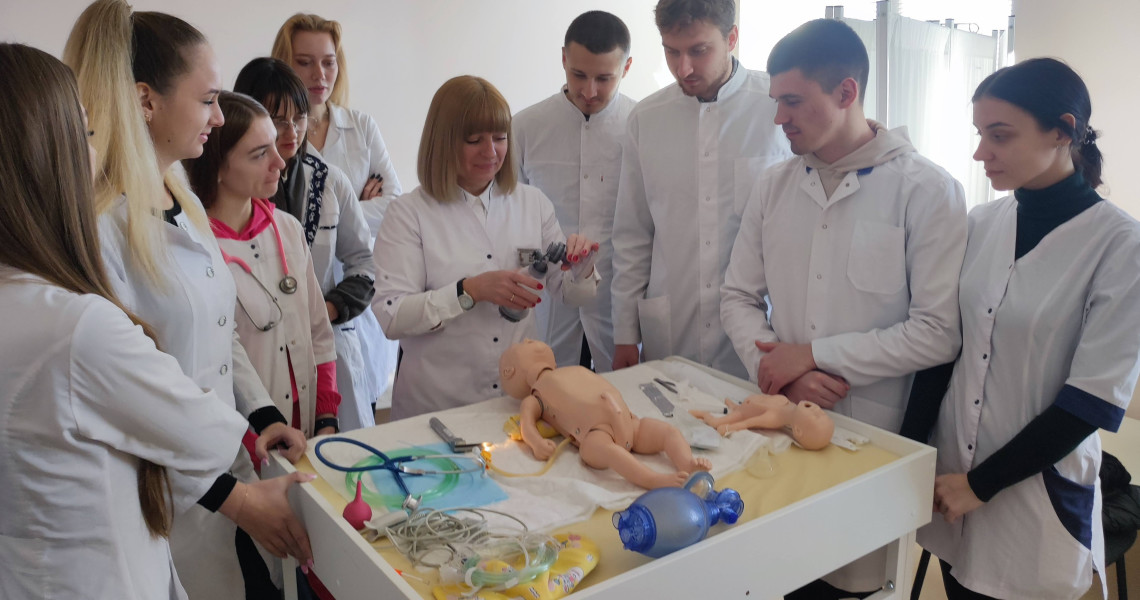 Симуляційний центр ПДМУ: триває підготовка до здачі ОСКІ / Simulation Center at PSMU: Preparation for Objective Structured Clinical Examination (OSCE) Continues