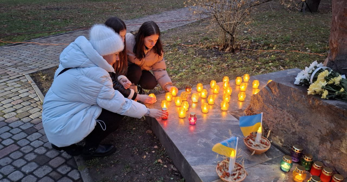 «Запали свічку»: ПДМУ долучився до акції з вшанування пам’яті жертв Голодомору / “Light a Candle": PSMU joined the action to commemorate the Holodomor victims