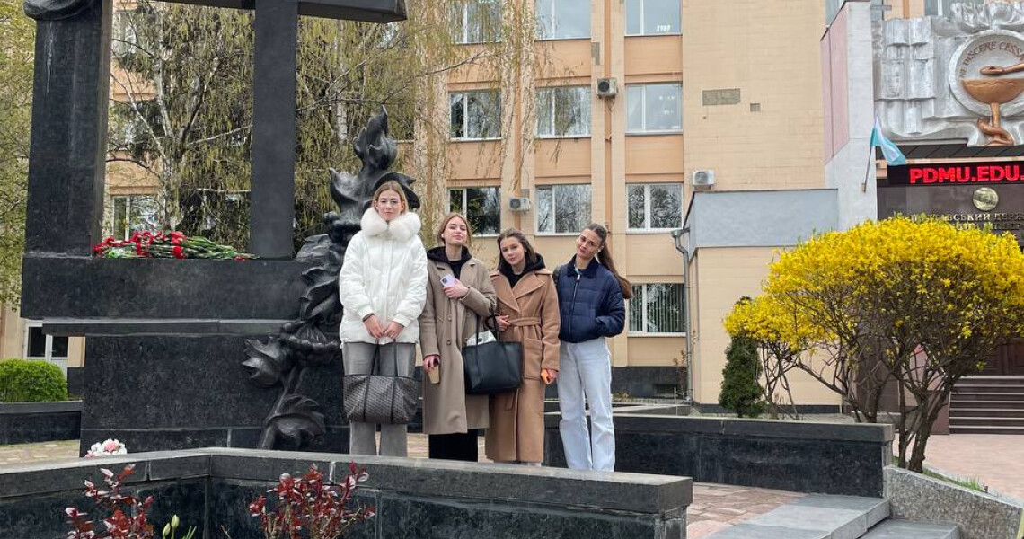 У ПДМУ провели тематичний захід до Дня пам’яті жертв Чорнобильської катастрофи / Thematic Event Dedicated to the Day of Remembrance of the Victims of the Chornobyl Disaster Held at PSMU