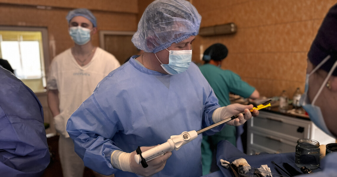 Майстер-клас із відеоасистованої торакоскопічної хірургії в ПДМУ: новий етап міжуніверситетської співпраці