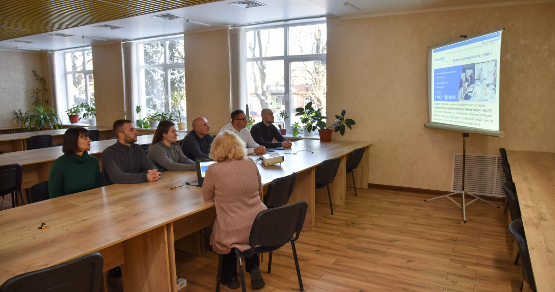 Магістерська без плагіату: у ПДМУ відбулася лекція з академічної доброчесності / Plagiarism-Free Master’s Degree: An Academic Integrity Lecture Held at PSMU