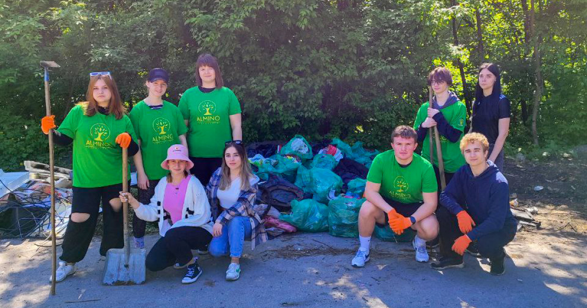 Волонтери «Almino» ПДМУ про один із напрямків корисної роботи / "Almino" volunteers of PSMU about one of the areas of useful work