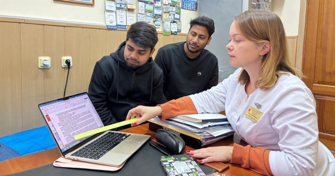 На кафедрі внутрішньої медицини № 1 відбулося чергове засідання студентського наукового гуртка