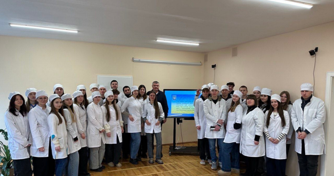 Символ нашої незламності: на кафедрі анатомії людини відзначили День Державного Герба України