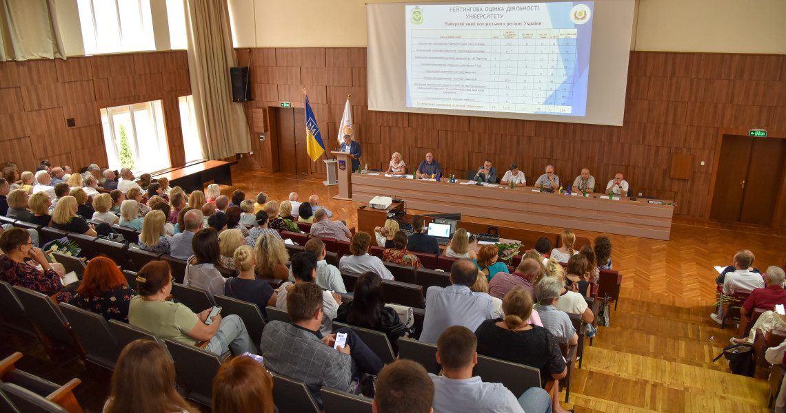 Відбулося засідання Вченої ради: заслухані, обговорені та ухвалені важливі питання освітнього процесу у 2024-2025 навчальному році