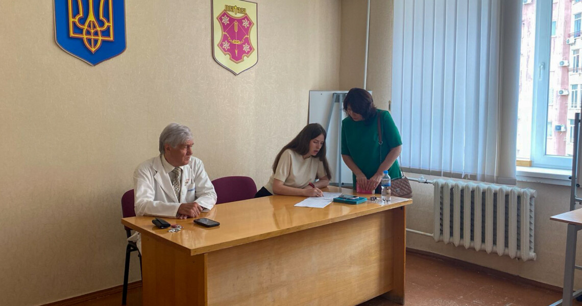 Розпочався цикл спеціалізації з фаху «Ультразвукова діагностика» / Specialization Course in “Ultrasound Diagnostics” Launched