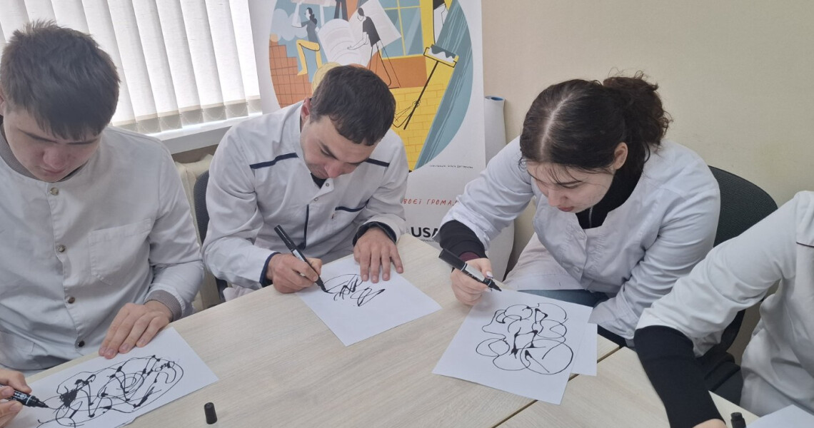 Психологічне розвантаження та розвиток мислення: тренінг для майбутніх ерготерапевтів / Psychological Relief and Thinking Development: Training for Future Occupational Therapists