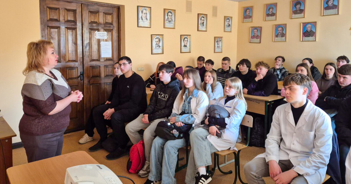 40 років пам’яті: студенти-медики вшанували подвиг ліквідаторів аварії на Чорнобильській АЕС