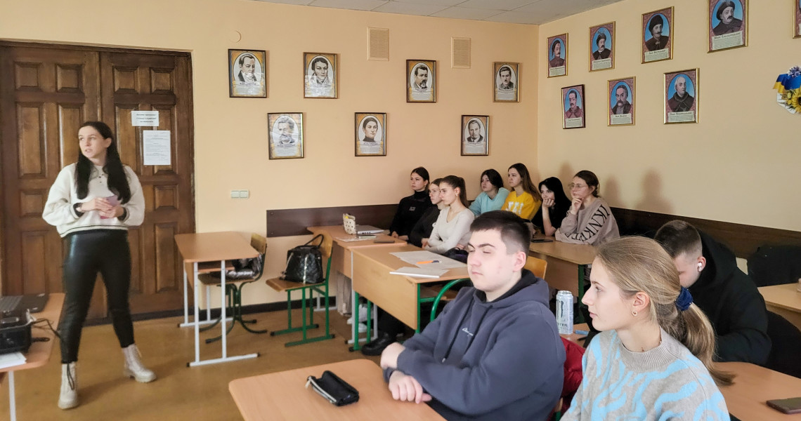 Засідання студентського наукового гуртка / Meeting of the Student Scientific Group