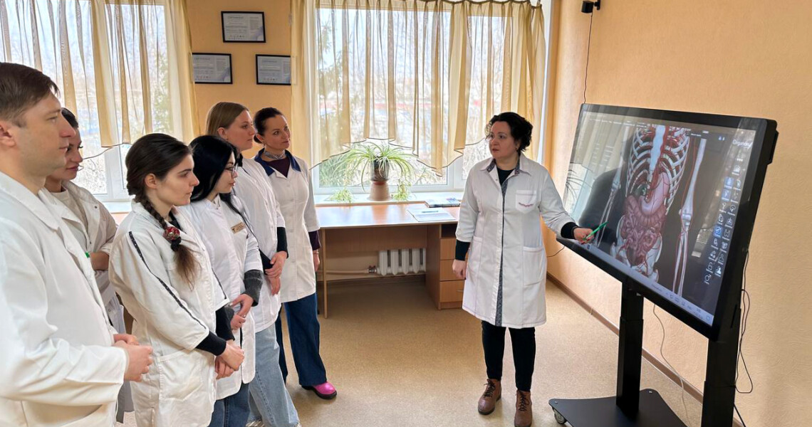 Міждисциплінарна інтеграція в освіті: бінарне заняття для інтернів на кафедрі анатомії людини