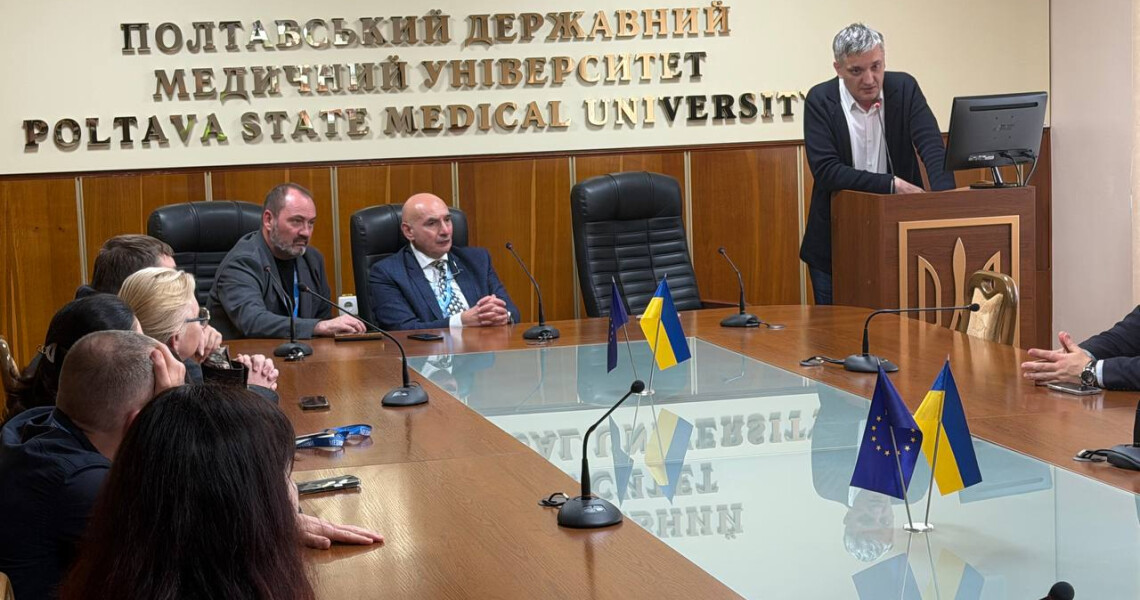Відбувся круглий стіл з актуальних питань стоматологічної освіти /  A Round Table on Current Issues in Dental Education Held at PSMU