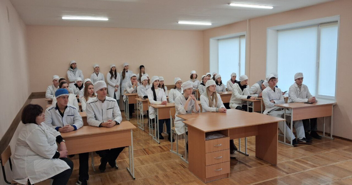 Зустріч зі захисником України на кафедрі анатомії людини / Meeting with a Defender of Ukraine at the Department of Human Anatomy