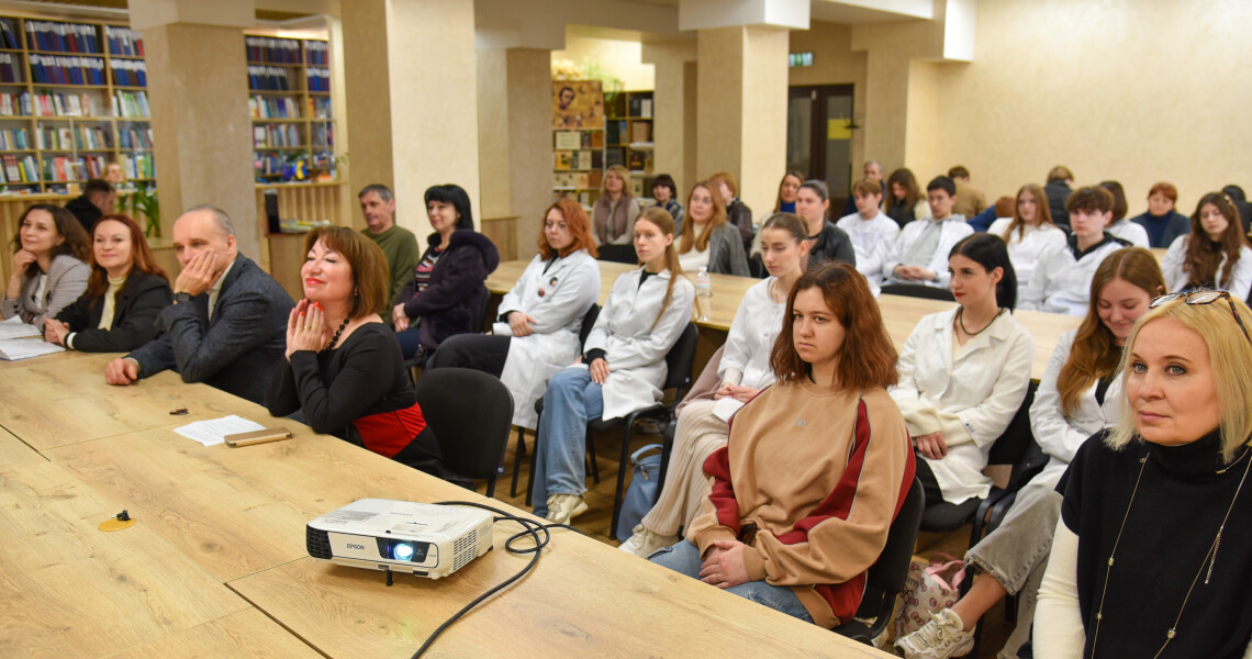 «Немає нічого вищого за любов»: творча зустріч із Петром Дениском у ПДМУ / “There Is Nothing Greater Than Love”: A Creative Meeting with Petro Denysko at PSMU