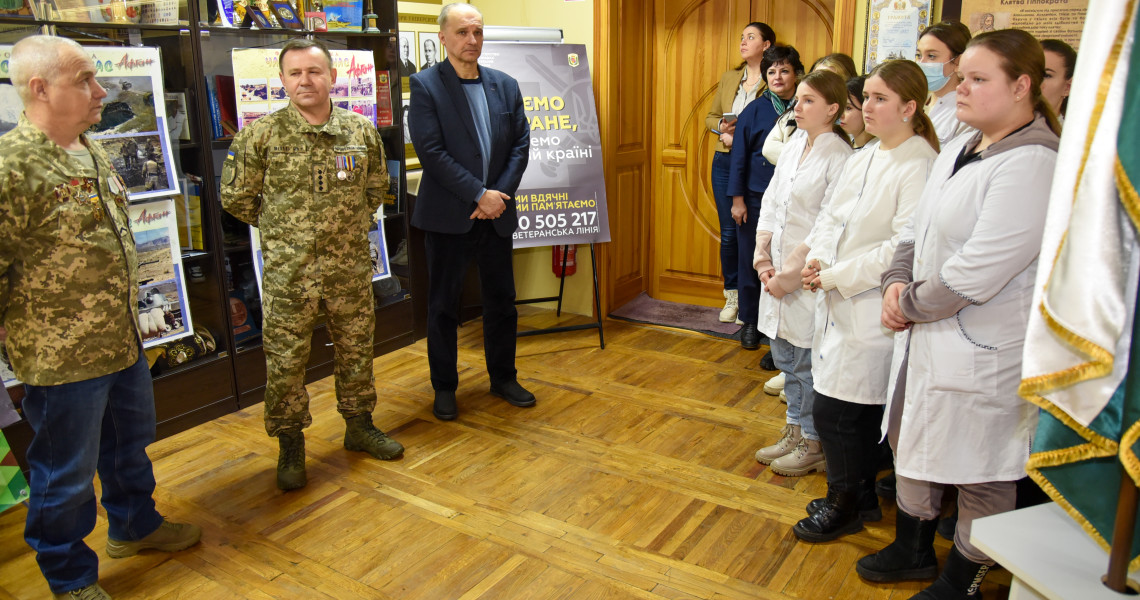 У ПДМУ вшанували учасників бойових дій на території інших держав / PSMU honors combat veterans who served in foreign conflicts