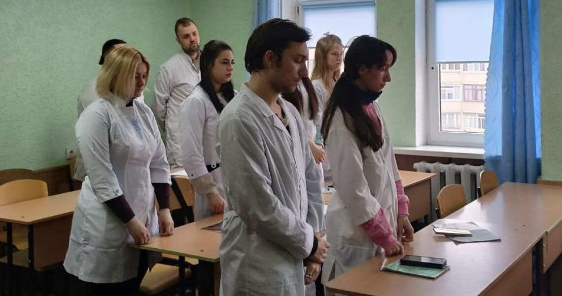 У ПДМУ відбувся захід до річниці повномасштабного вторгнення / PSMU Holds Commemorative Event on the Anniversary of the Full-Scale Invasion