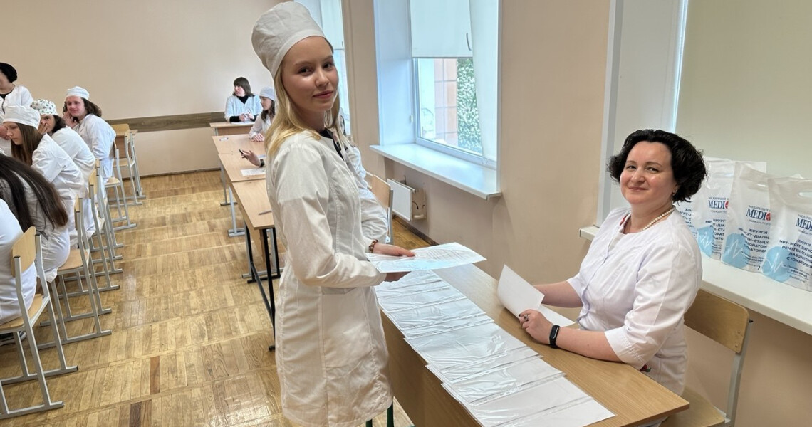 Кафедра анатомії людини провела студентську олімпіаду до Дня науки та 105-річчя ПДМУ