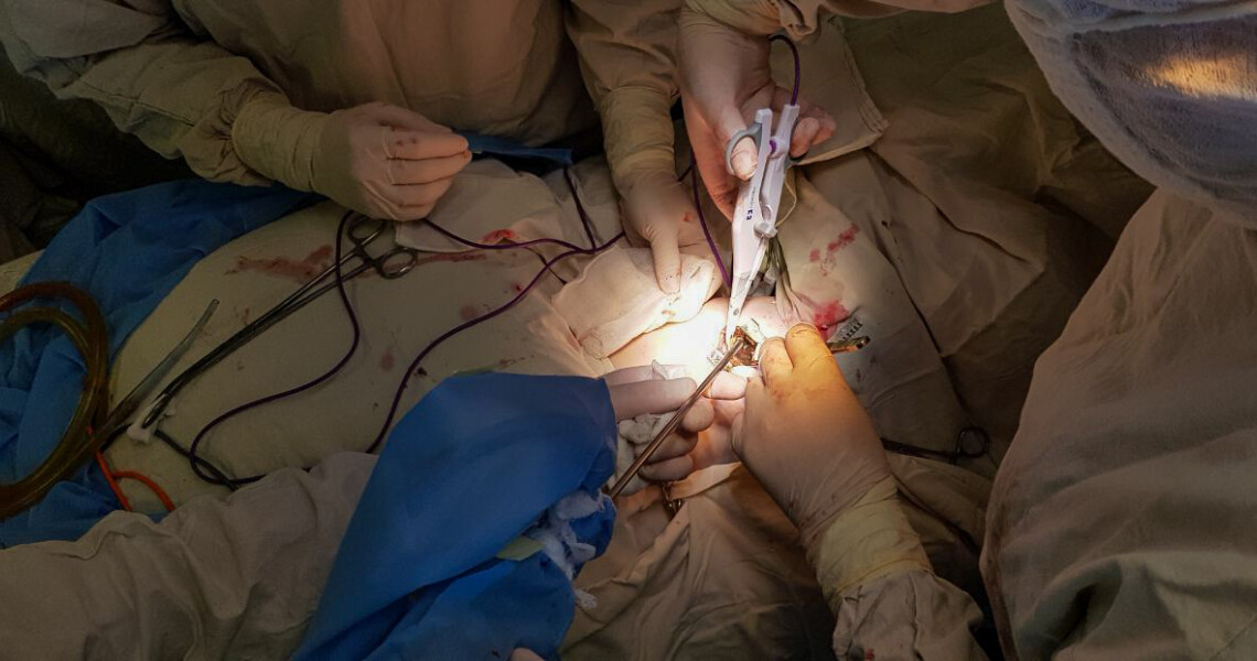 Триває цикл майстер-класів із торакальної хірургії: у дитячій лікарні виконано демонстраційну операцію