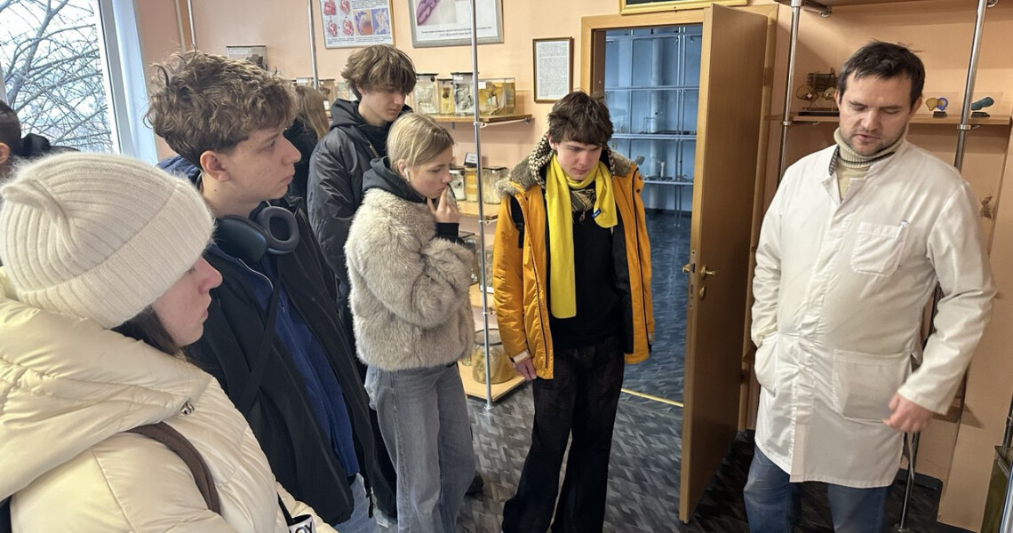 Профорієнтаційний захід на кафедрі анатомії людини: поєднання науки та інновацій / Career Guidance Event at the Department of Human Anatomy: Where Science Meets Innovation