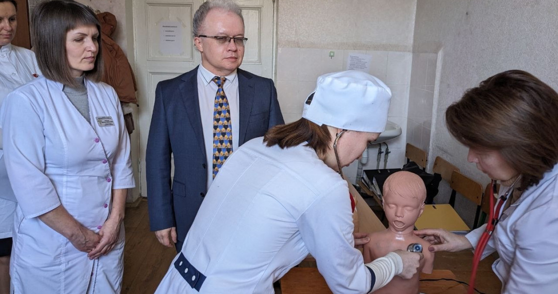 Лікарі-інтерни з фаху «Педіатрія» показали достатню підготовку / Learning achievements of interns in Pediatrics