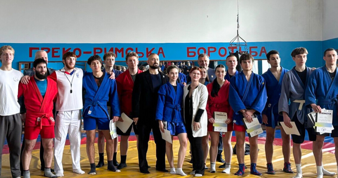 Команда ПДМУ –  переможець Чемпіонату Полтавської області з самбо серед студентів / PSMU Team Wins Poltava Region Student Sambo Championship