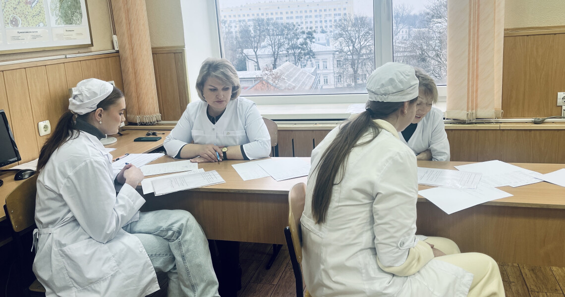 Продовжується зимова сесія на кафедрі гістології, цитології та ембріології / Winter Examination Session Continues at the Department of Histology, Cytology and Embryology