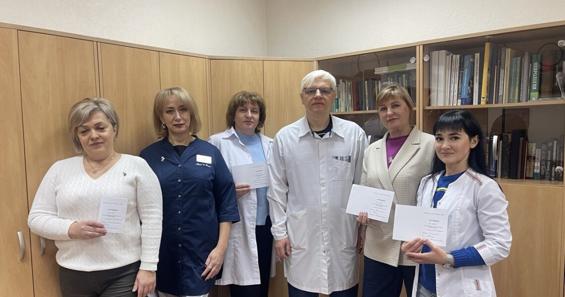 На кафедрі нервових хвороб ПДМУ завершився цикл тематичного удосконалення для лікарів / PSMU Department of Neurology Completes Continuing Professional Development Course for Doctors