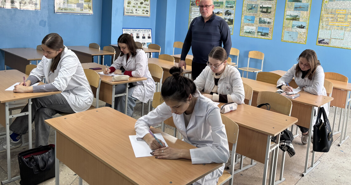 У ПДМУ відбулася олімпіада з дисципліни «Медицина катастроф та надзвичайні ситуації» / Olympiad in the discipline “Disaster Medicine and Emergency Situations” was held at PSMU