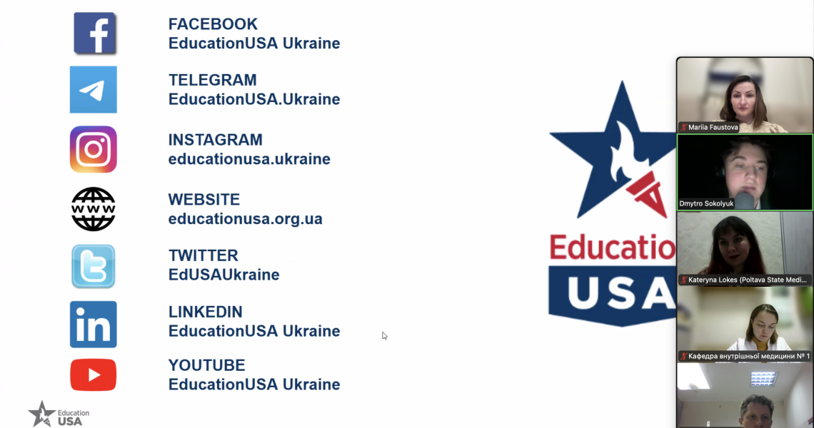 Онлайн-сесія «Управління проєктами для COIL-курсів та розширення інституційної співпраці»: новий крок у розвитку міжнародної співпраці ПДМУ
