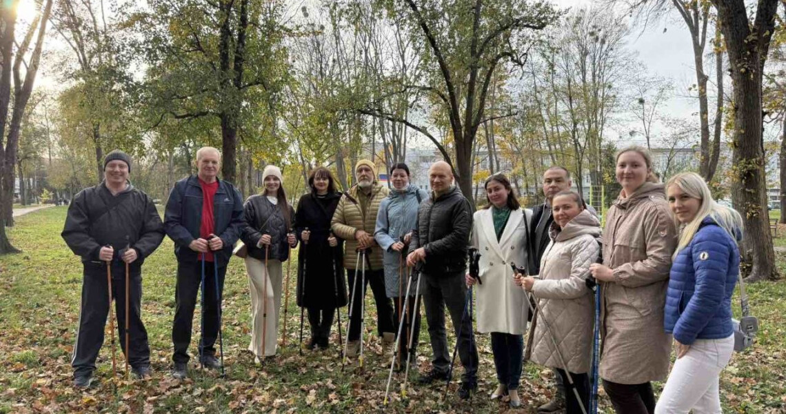 Скандинавська ходьба в реабілітації: практичне заняття у ПДМУ в межах Тижня ерготерапії / Nordic Walking in Rehabilitation: Practical Session at PSMU as Part of Occupational Therapy Week