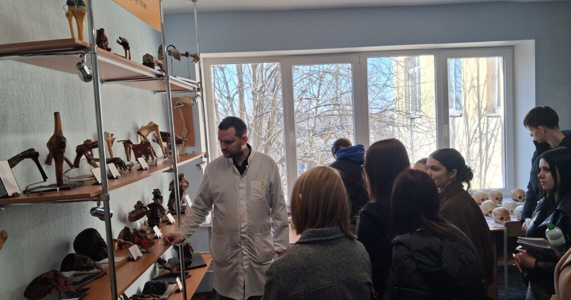 Тиждень профорієнтації на кафедрі анатомії людини ПДМУ / Career Guidance Week at the Department of Human Anatomy of PSMU