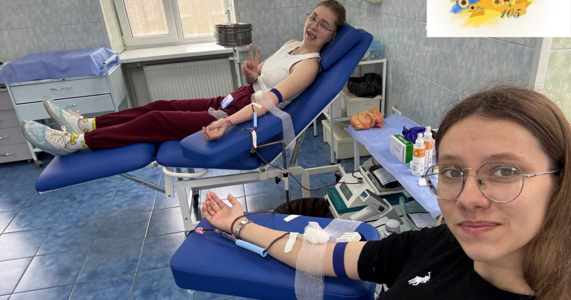 Даруй життя з ПДМУ: донорська акція до 105-річчя університету триває / Give Life with PSMU: Blood Donation Campaign Dedicated to the University’s 105th Anniversary Continues