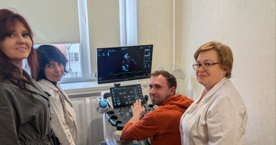 Майстер-клас з новітніх діагностичних технологій на кафедрі пропедевтики внутрішньої медицини