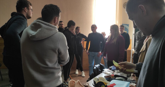 На кафедрі анестезіології та інтенсивної терапії тренінг