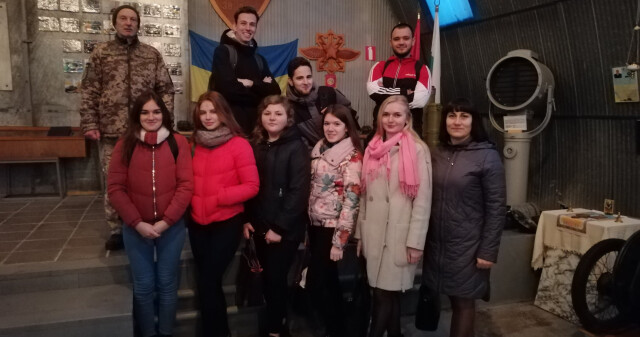 Студенти УМСА у Музеї військ зв`язку Збройних сил України