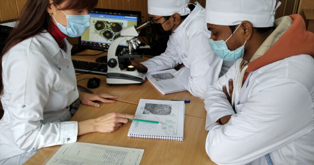 Іноземні здобувачі вищої освіти зацікавилися  роботою студентського наукового гуртка