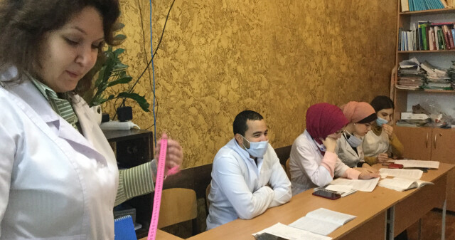 Студенти обговорювали актуальну проблему епідемії 21 століття