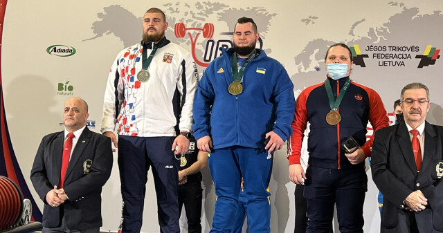 Чемпіонат світу з пауерліфтингу в Литві: студент ПДМУ став чемпіоном
