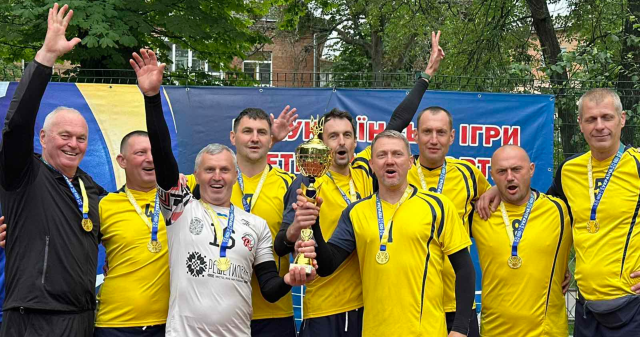 Викладач ПДМУ – переможець чемпіонату України з волейболу серед ветеранів / PSMU Faculty Member Wins Ukrainian Veterans Volleyball Championship