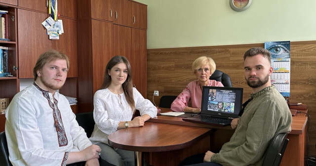 Пам’ятати тих, хто захищав Україну: урок для лікарів-інтернів ПДМУ / Remembering Those Who Defended Ukraine: A Memorial Lesson for PSMU Medical Interns