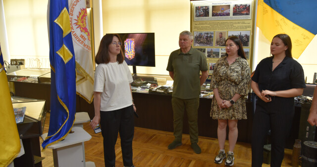 У ПДМУ відбувся патріотичний захід до Дня Героїв України / Patriotic Event Dedicated to Ukraine’s Heroes Day Was Held At PSMU