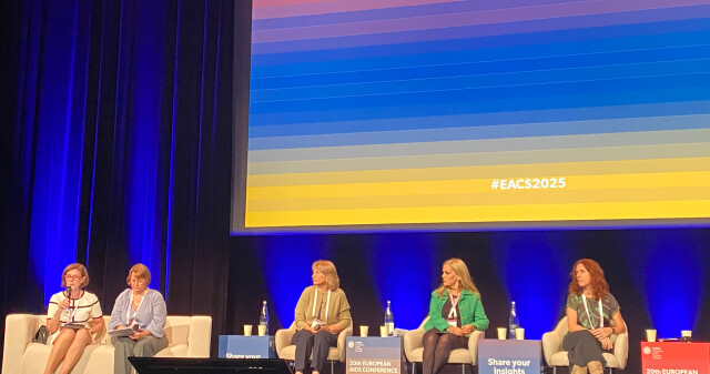 Український досвід протидії ВІЛ і туберкульозу в умовах війни представлено на EACS 2025 / Ukrainian Experience in Combating HIV and Tuberculosis in Wartime Presented at EACS 2025