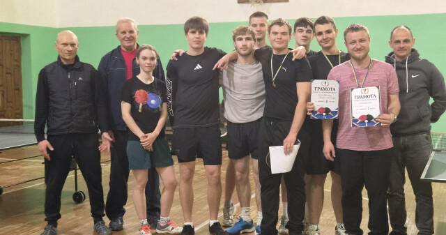 У ПДМУ до Тижня ерготерапії провели турнір із настільного тенісу / PSMU Hosts Table Tennis Tournament to Mark Occupational Therapy Week