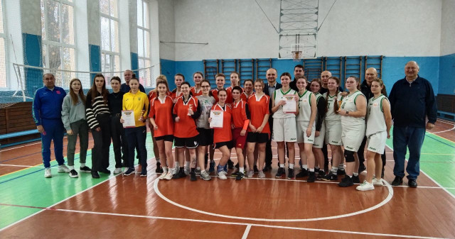 Вітаємо жіночу баскетбольну команду! / Congratulations to the Women's Basketball Team!