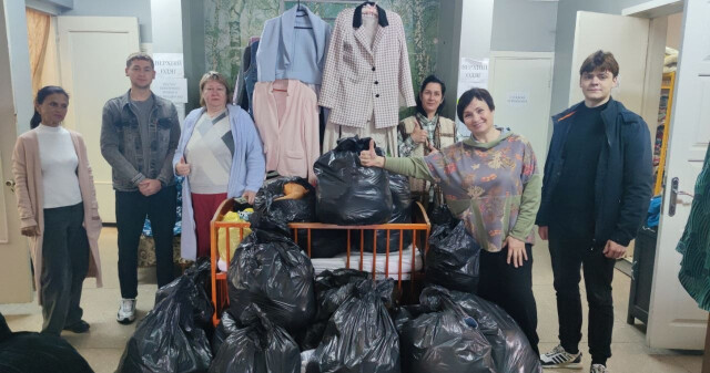 «ОдежиНА» у ПДМУ: у межах благодійної ініціативи передано речі для малозабезпечених сімей