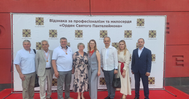 Представники ПДМУ взяли участь у Х ювілейній церемонії вручення / PSMU Representatives Attend the 10th Anniversary Ceremony of the Order of Saint Panteleimon Award