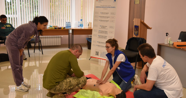 Тренінг із надання домедичної допомоги: Полтавський державний медичний університет продовжує свою активну роботу